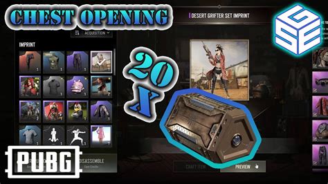 pubg hunters chest cosmetic list.